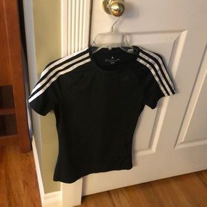 Adidas black workout T-shirt